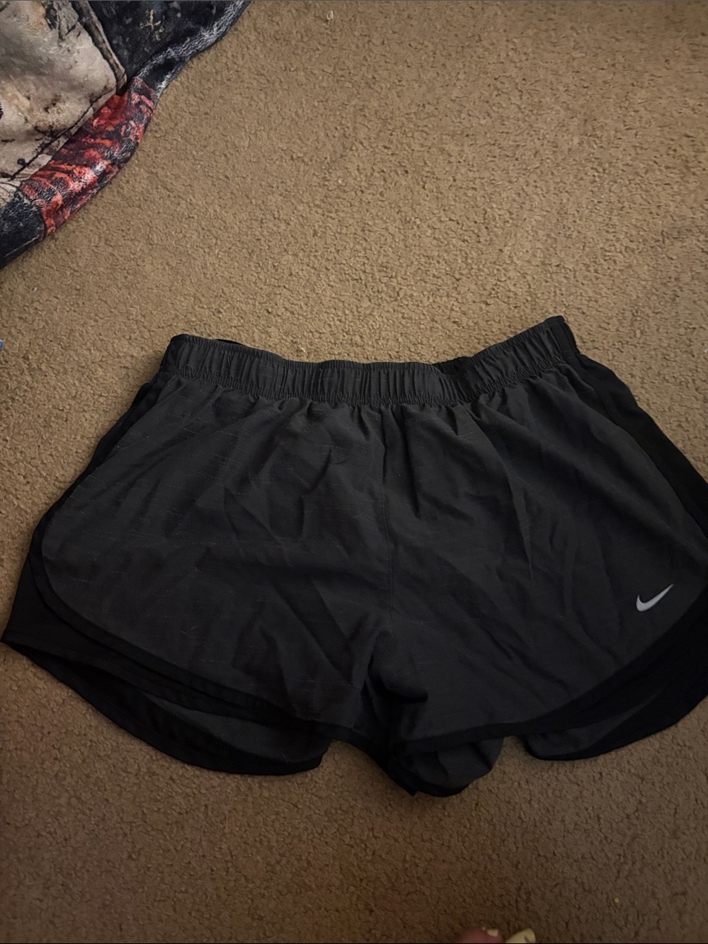 Nike Women's Dark Gray Dri-FIT Running Shorts